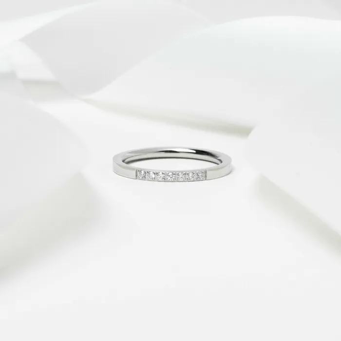 Forever Truth Gods Love Never Fails CZ Ring Rings