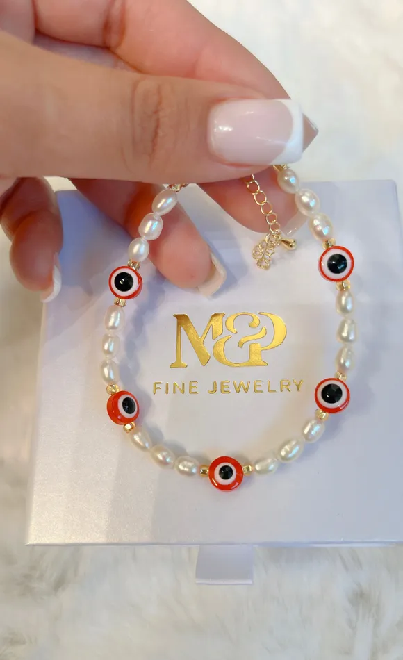 Bracelets MP Jewelry Red Evil Eye Bracelet 