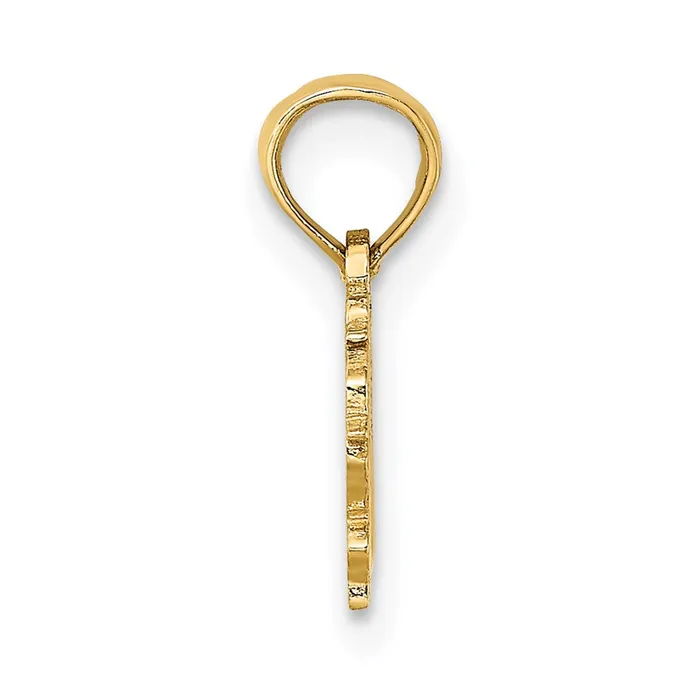 Charm Necklaces TreasureFineJewelers 14K 100 VIRGO Charm