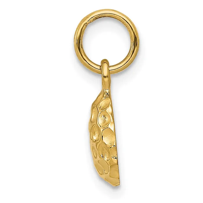TreasureFineJewelers Charm Necklaces 14k Golf Ball Charm